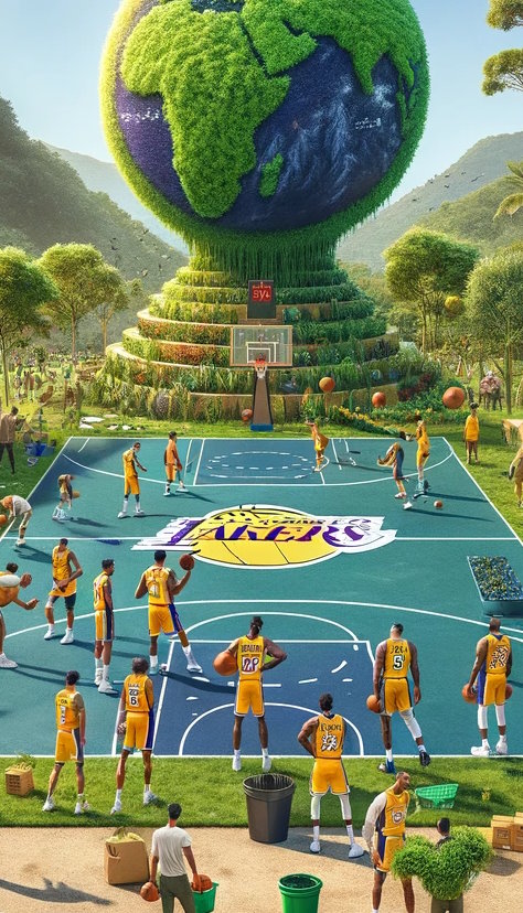 Eco-Mindset: Lakers' Green Initiative and the Role of Sports in Sustainability